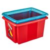 Caja De Almacenamiento Cars 38 X 28,5 X 20,5, Rojo Cereza Keeeper