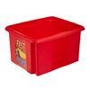 Caja De Almacenamiento Cars 42,5 X 35,5 X 22,5, Rojo Cereza