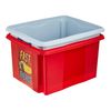 Caja De Almacenamiento Cars 42,5 X 35,5 X 22,5, Rojo Cereza Keeeper