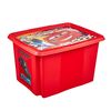 Caja De Almacenamiento Cars 45 X 35 X 27, Rojo Cereza