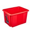 Caja De Almacenamiento Cars 45 X 35 X 27, Rojo Cereza