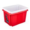 Caja De Almacenamiento Cars 45 X 35 X 27, Rojo Cereza