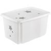 Caja De Almacenamiento 55,5 X 40 X 30, Blanco Keeeper