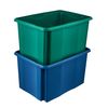 Caja De Almacenamiento 54,5x39x29,5, Eco Azul Keeeper