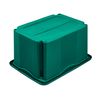 Caja De Almacenamiento 38x28,5x20,5, Eco Verde Keeeper
