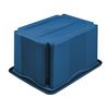Caja De Almacenamiento 38x28,5x20,5, Eco Azul Keeeper