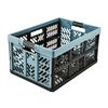 Caja De Almacenamiento 54x37x28, Azul Nórdico Keeeper