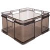 Caja Euro-box Bruno Eco Xxl 52x43x28 Gris Translúcido