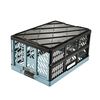 Robusta Caja Plegable Con Asas 54x37x28 Cm 45l Ben Eco Azul Keeeper
