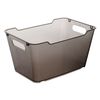 Caja De Almacenaje, Polipropileno, 6 L, Lotta, Gris Cristal, 29.5x19x15 Cm