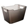 Caja Almacenaje Polipropileno 20l Lotta  40x28x25 Cm Gris Keeeper