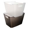 Caja Almacenaje Polipropileno 20l Lotta  40x28x25 Cm Gris Keeeper