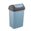 Keeeper Cubo De Basura Con Tapa Basculante, 25 L Azul Nórdico, Gama Swantje