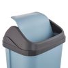 Keeeper Cubo De Basura Con Tapa Basculante, 25 L Azul Nórdico, Gama Swantje