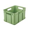 Caja De Almacenamiento Euro-box, Colección Bruno Eco, Tamaño M, 35x27x22, Eco Verde