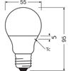 Bombilla Led Osram A E27 Opal 4,9w 470lm 2700k Ip20  200 ° [lv-4052899326927]