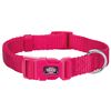 Trixie Collar New Premium, S, 25–40cm/15mm, Fucsia