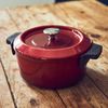 Woll - Woll - Woll - Cocotte Redonda De Hierro Fundido Woll 2.8 L Rojo Chilli 20 Cm