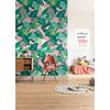 Sanders & Sanders Fotomural Minnie Mouse Verde Y Rosa - 200 X 280 Cm - 611696