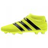 Botas Adidas Ace 16.2 Con Calcetín Amarillo Suela Fg/ag