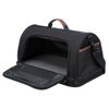 Bolso Para Transporte Aéreo De Perros Gate Negro 45x28x25 Cm Trixie