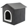 Cama Cueva Para Mascotas Livia Gris Y Blanco 38x41x44 Cm Trixie