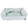 Trixie Cama Junior, Cuadrada, 50 X 40, Gris/menta