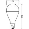 Bombilla Led Osram P E14 Opal 7w 806lm 2700k Ip20  200 ° [lv-4058075152939]