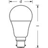 Bombilla Estándar + Zigbee - 60 W - B22 - Rgb Ledvance