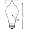 Bombilla Led Osram A E27 Opal 10w 1055lm 2700k Ip20  200 ° [lv-4058075428263]