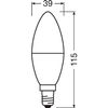 Bombilla Led De Vela - 7.5w E14 - Blanco Cálido Osram