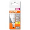 Bombilla Led Esférica Mate - 4w E14 - Blanco Cálido Osram