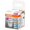 Spot Par16 Led 120 ° Vidrio Variable - 8,3w -80 Gu10 - Blanco Osram