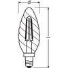 Bombilla Led - 4 W - E14 - Blanco Cálido Osram