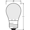 Bombilla Led Esférica - 7 W - E27 - Blanco Cálido Osram