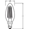 Bombilla Bte2 Led Vela - 4w - E14 Blanco Frio  Osram