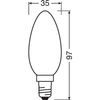 Bombilla Led De Vidrio Esmerilado - 6.5 W = 60 W - E14 - Blanco Osram