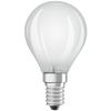 Bombilla Led Esférica - 4 W - E14 - Blanco Cálido Osram