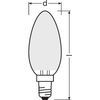 Bombilla Led Vela - 4w E14 - Blanco Cálido Osram