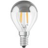 Bombilla Led Esférico Espejo Dorado - 4w E14 - Blanco Cálido Osram