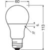 Pack 4 Bombilla Led Osram A E27 Opal 8,5w 806lm 2700k Ip20  200 ° [lv-4058075819450]