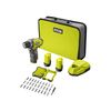 Destornillador Inalámbrico Ryobi R12dd-220sa31 12v - 2 Baterías De 2ah