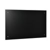 [neu.haus Panel De Cristal Para Pared Cocina 70x50cm Negro Proteccin Contra Salpicaduras Pantalla Contra Salpicaduras