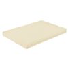 [neu.haus]® Funda Para Cojín De Europalé - In/outdoor - 120 X 80 X 10 Cm - Cubierta Para Almohadilla De Espuma - Beige