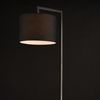 [lux.pro]® Lámpara De Pie Düsseldorf - Moderna - Diseño - Altura 161 Cm - Iluminación Interior - Luz Efectiva - Negro - 1 X E27