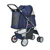 Carrito Para Mascotas Niceville - Hundebuggy Acero / Poliéster 73x46x100cm - Azul [pro.tec]