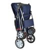 Carrito Para Mascotas Niceville - Hundebuggy Acero / Poliéster 73x46x100cm - Azul [pro.tec]