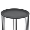 Mesa De Centro Batumi Set De 2 Mesas Metal - Negro [en.casa]