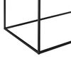 Mesa Consola Russafa Metal Robusta 50 X 55 X 55 Cm - Negro Mate [en.casa]