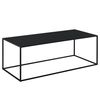 Mesa Consola Montolivet Metal Robusta 40 X 110 X 55 Cm - Negro Mate [en.casa]